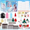 Christmas Snowman Craft Kit with Ornaments